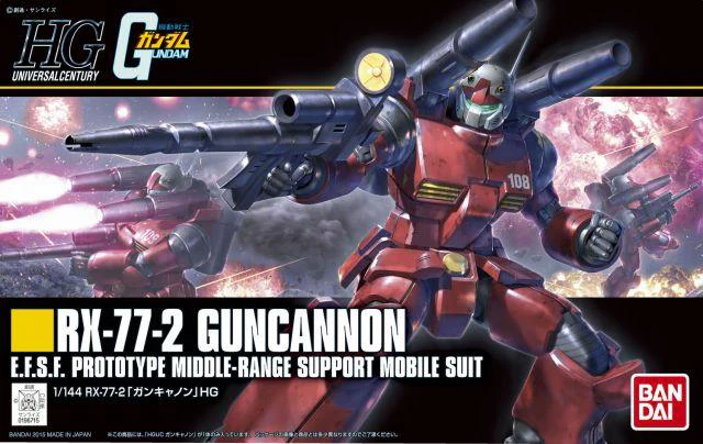 #190 RX-77-2 Guncannon (Revive) "Mobile Suit Gundam" HGUC