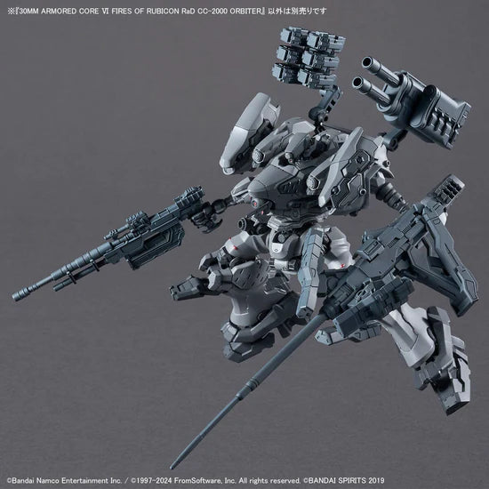 #03 RaD CC-2000 Orbiter "Armored Core VI" 30MM