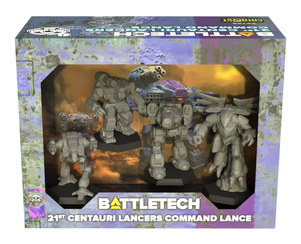 Battletech 21st Centauri Lancers Command Lance