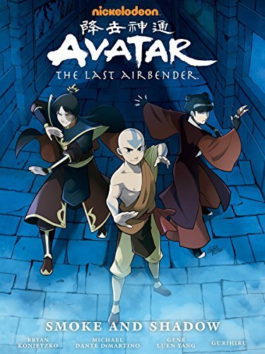 Avatar the Last Airbender Smoke And Shadow Library Edition HC