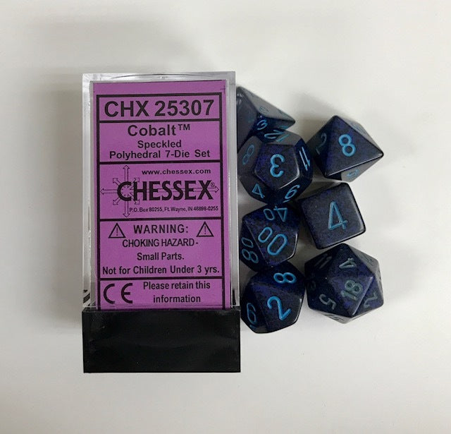 CHX 25307 Speckled Cobalt 7-Die Set