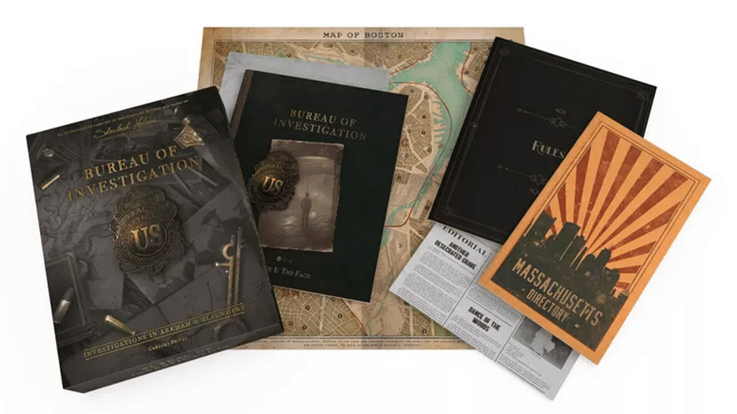 Sherlock Holmes Consulting Detective: Bureau Of Investigation (Cthulhu Mythos)