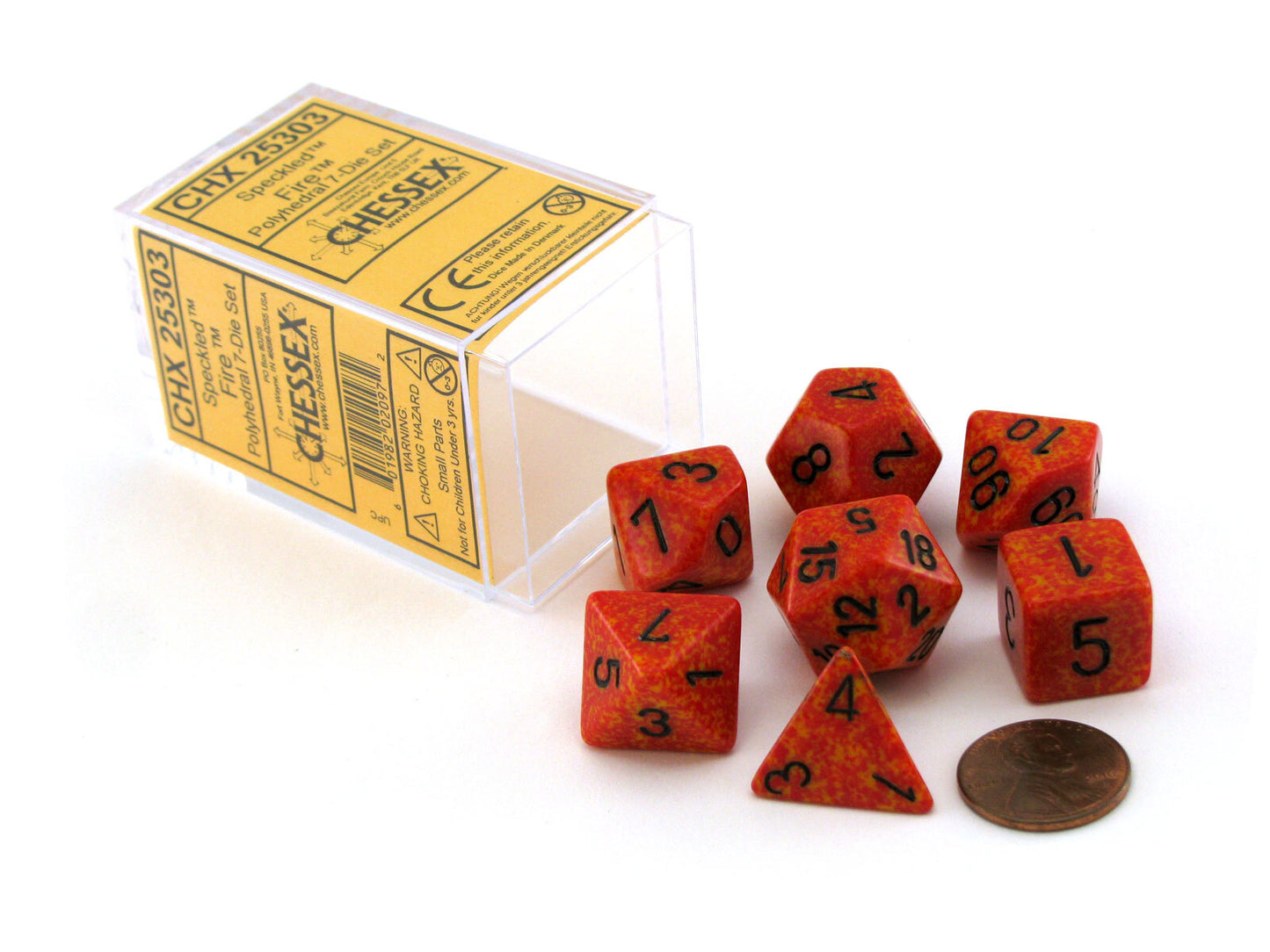 CHX 25303 Speckled Fire 7-Die Set