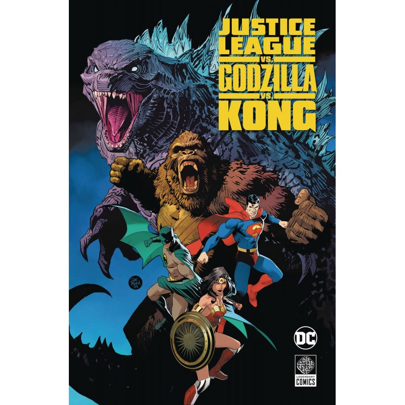 Justice League Vs Godzilla Vs Kong HC