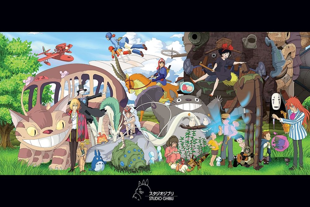Studio Ghibli 24x36