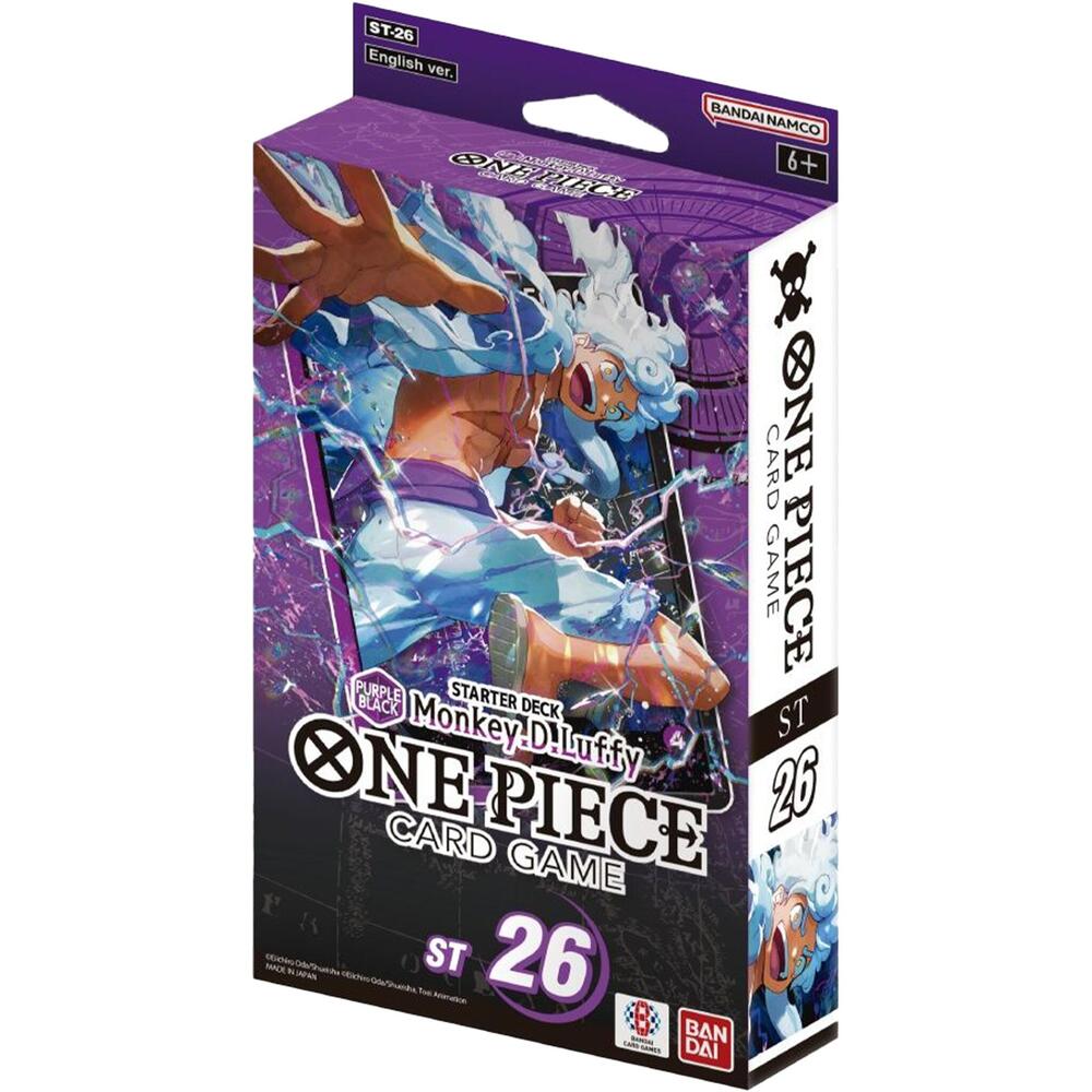 One Piece Starter Deck Purple/Black Monkey D Luffy (ST-26)