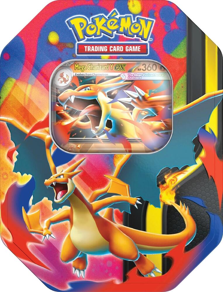 Pokémon TCG: Mega Charizard Tin (Mega Charizard Y)