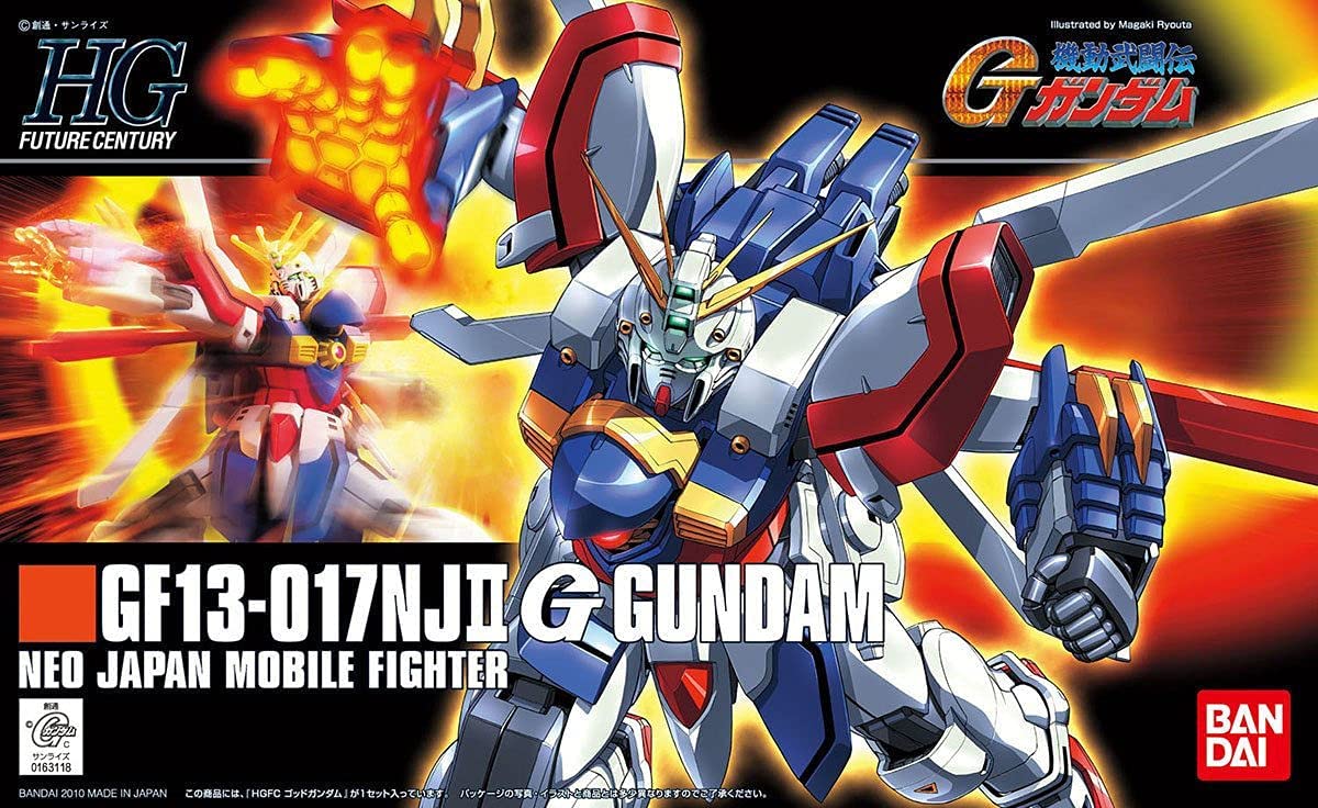 #110 Burning Gundam "G Gundam", Bandai Hobby 1/144 HGFC