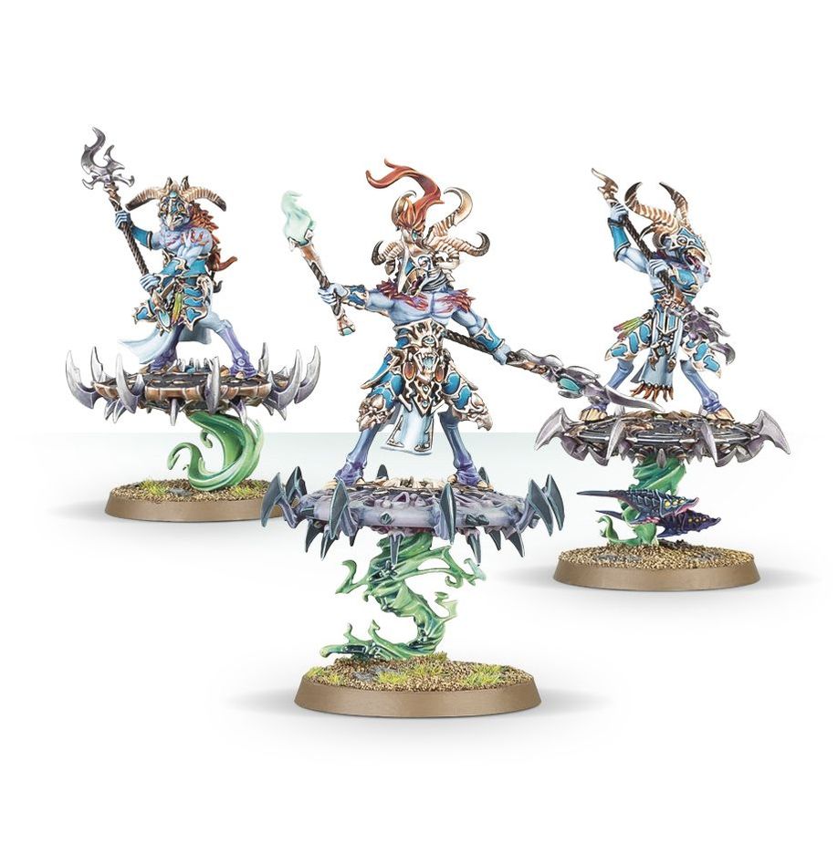 Disciples of Tzeentchc Tzaangor Enlightened