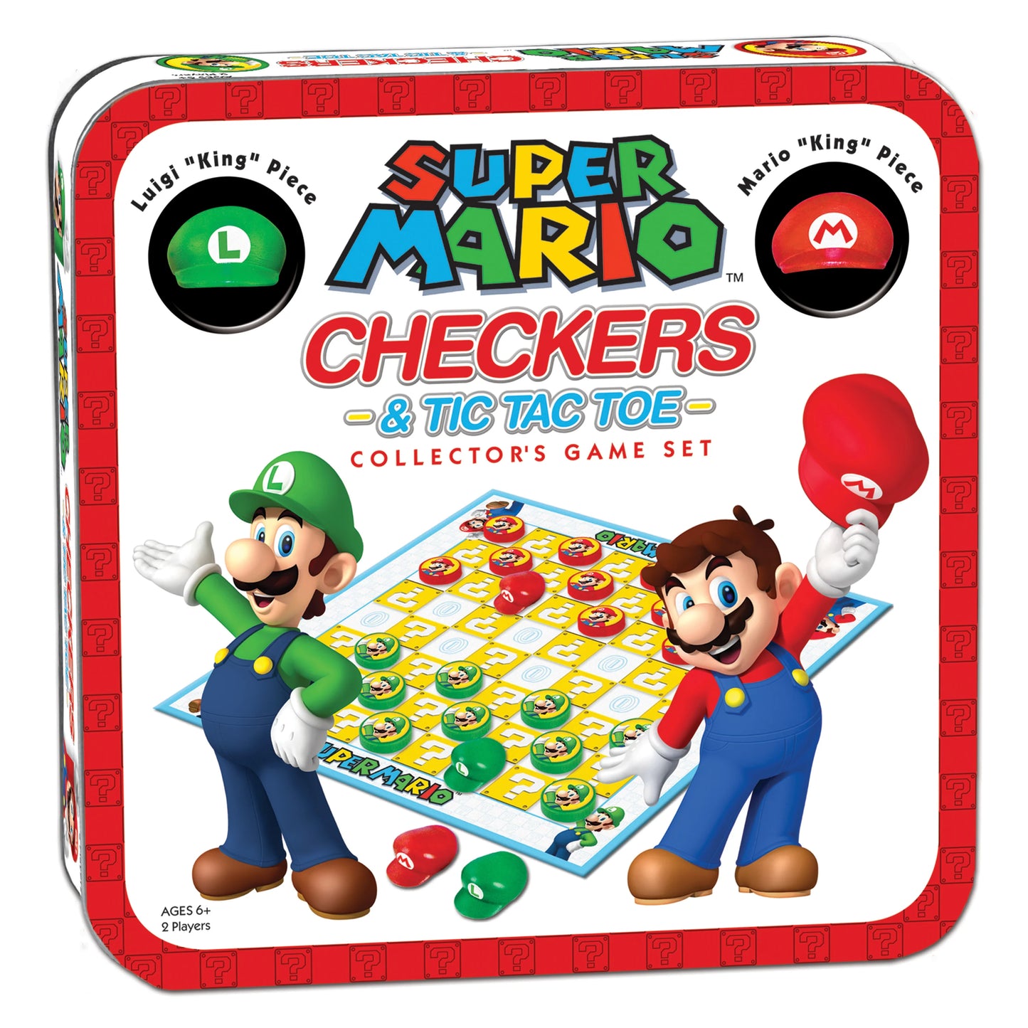 Super Mario Checkers and Tic Tac Toe