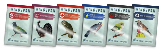 Wingspan: Fan-Designed Bird Card Packs