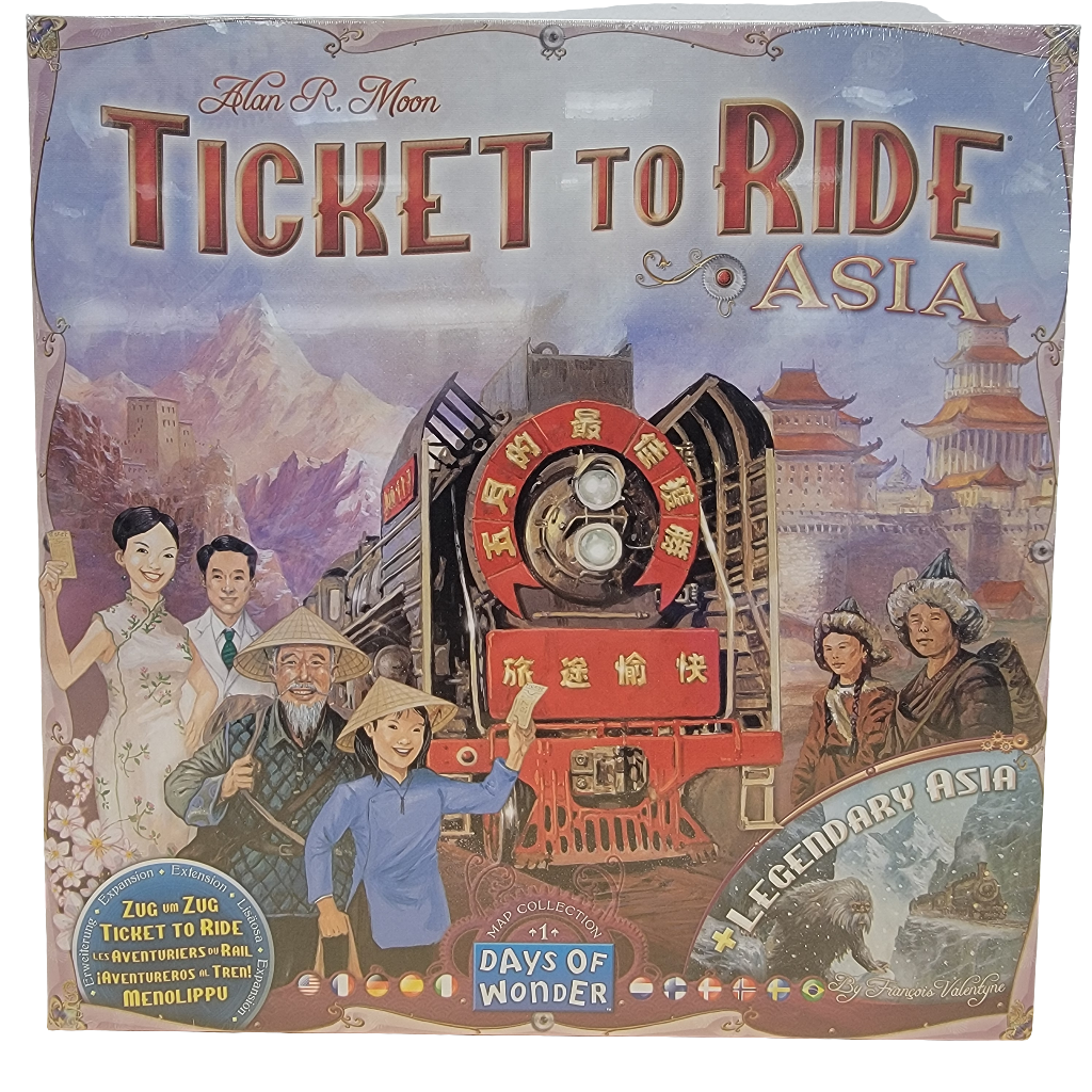 Ticket To Ride Expansion Asia