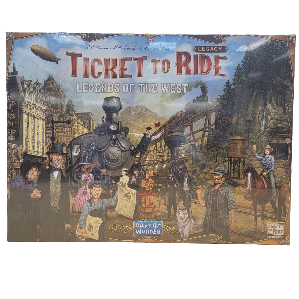 Ticket To Ride Legacy Legends of the West