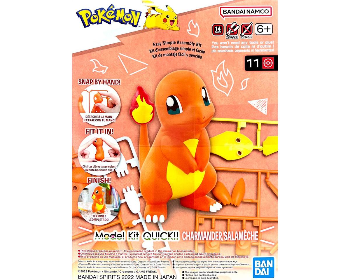 #11 Charmander "Pokemon", Bandai Hobby Pokemon Model Kit Quick!!