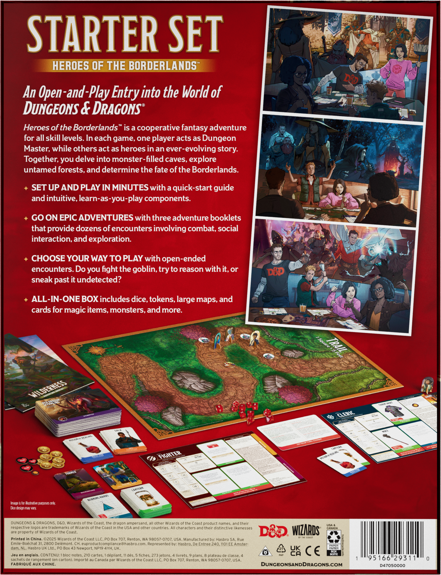 Dungeons and Dragons Starter Set Heroes of the Borderlands