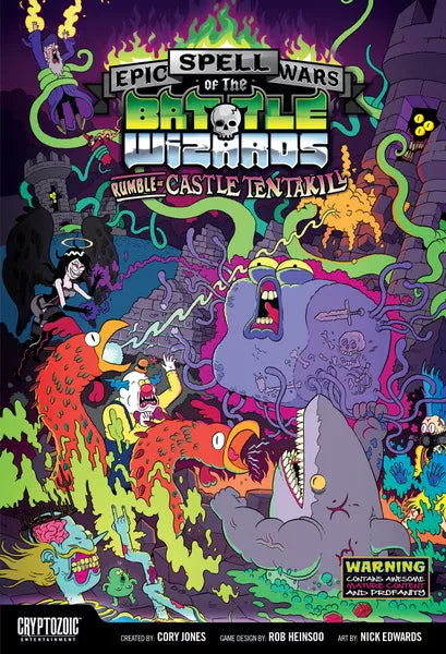 Epic Spell Wars of The Battle Wizards Rumble at Castle Tentakill