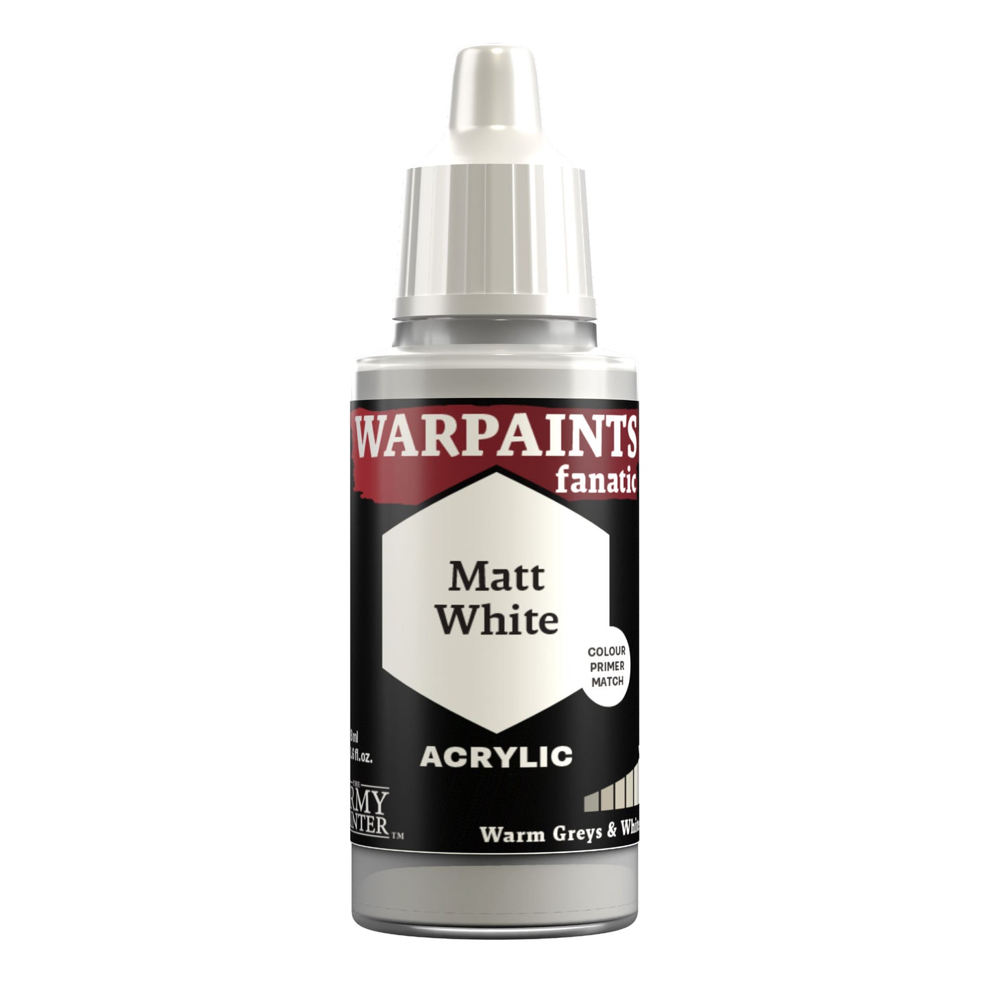 Warpaints Fanatic Matt White 18ml