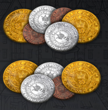 Kutna Hora Metal Coins Set