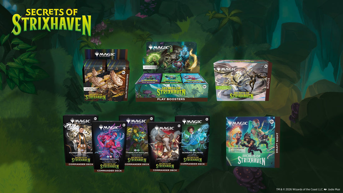 Secrets of Strixhaven Pre-Releases April 17-19, 2026