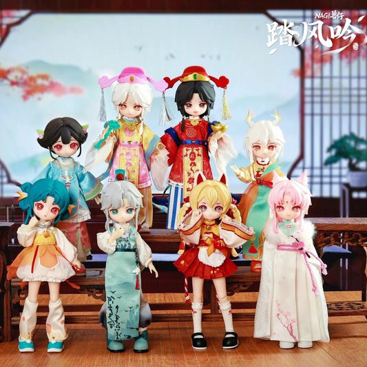 【New】Nagi Generation 6 Step Whispering Wind Series 1/12 BJD Doll Blind Box