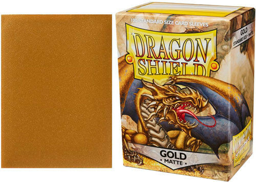 Dragon Shield Matte Gold