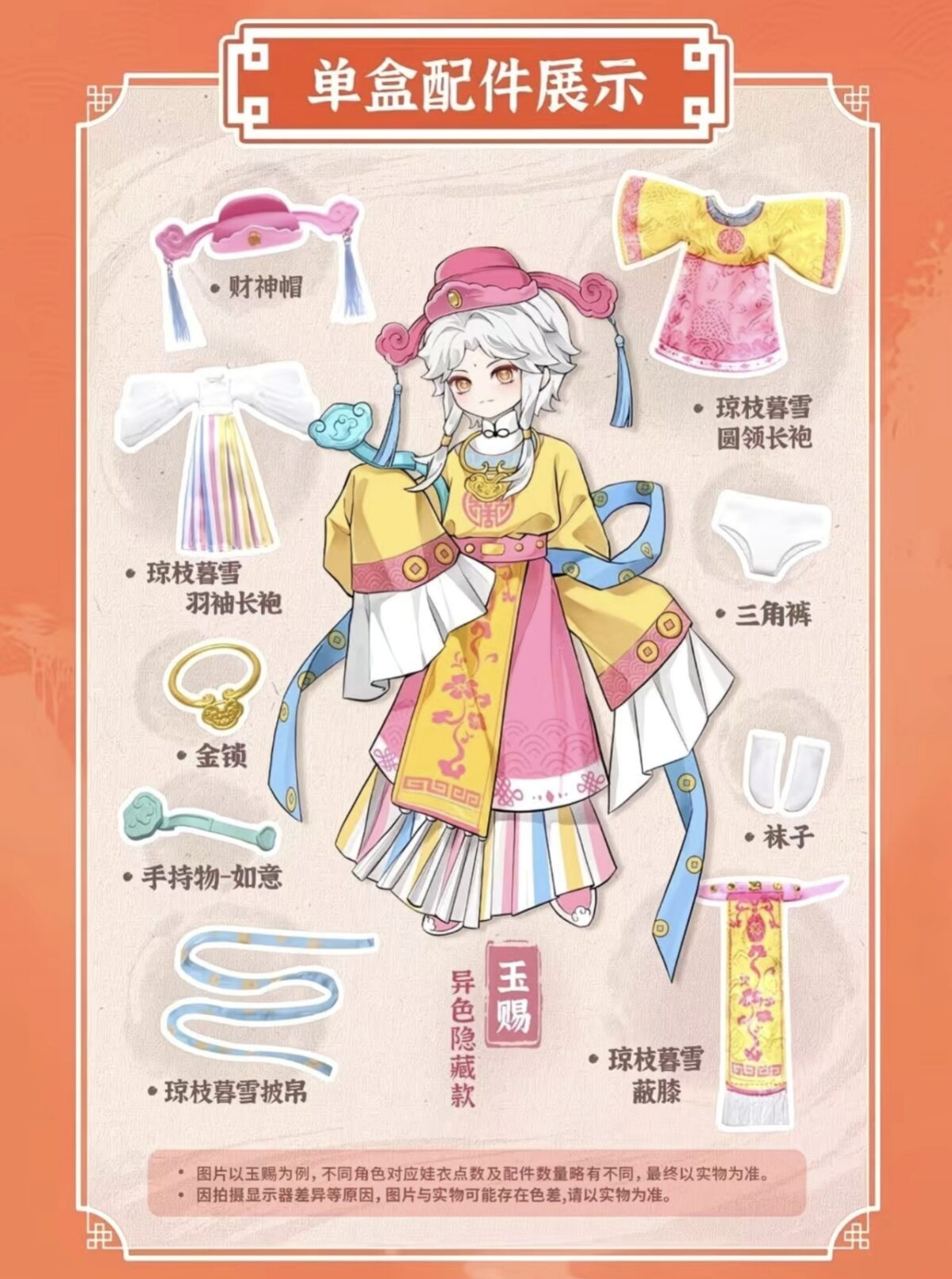 【New】Nagi Generation 6 Step Whispering Wind Series 1/12 BJD Doll Blind Box