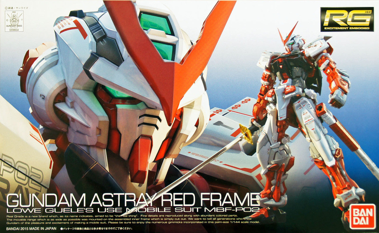 #19 Gundam Astray Red Frame "Gundam SEED Astray" RG 1/144