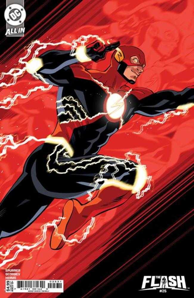 Flash #25 Cover B Tom Reilly Card Stock Variant