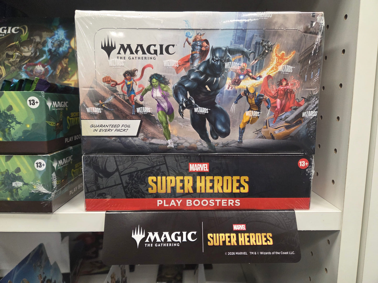 Marvel Super Heroes Play Booster Box