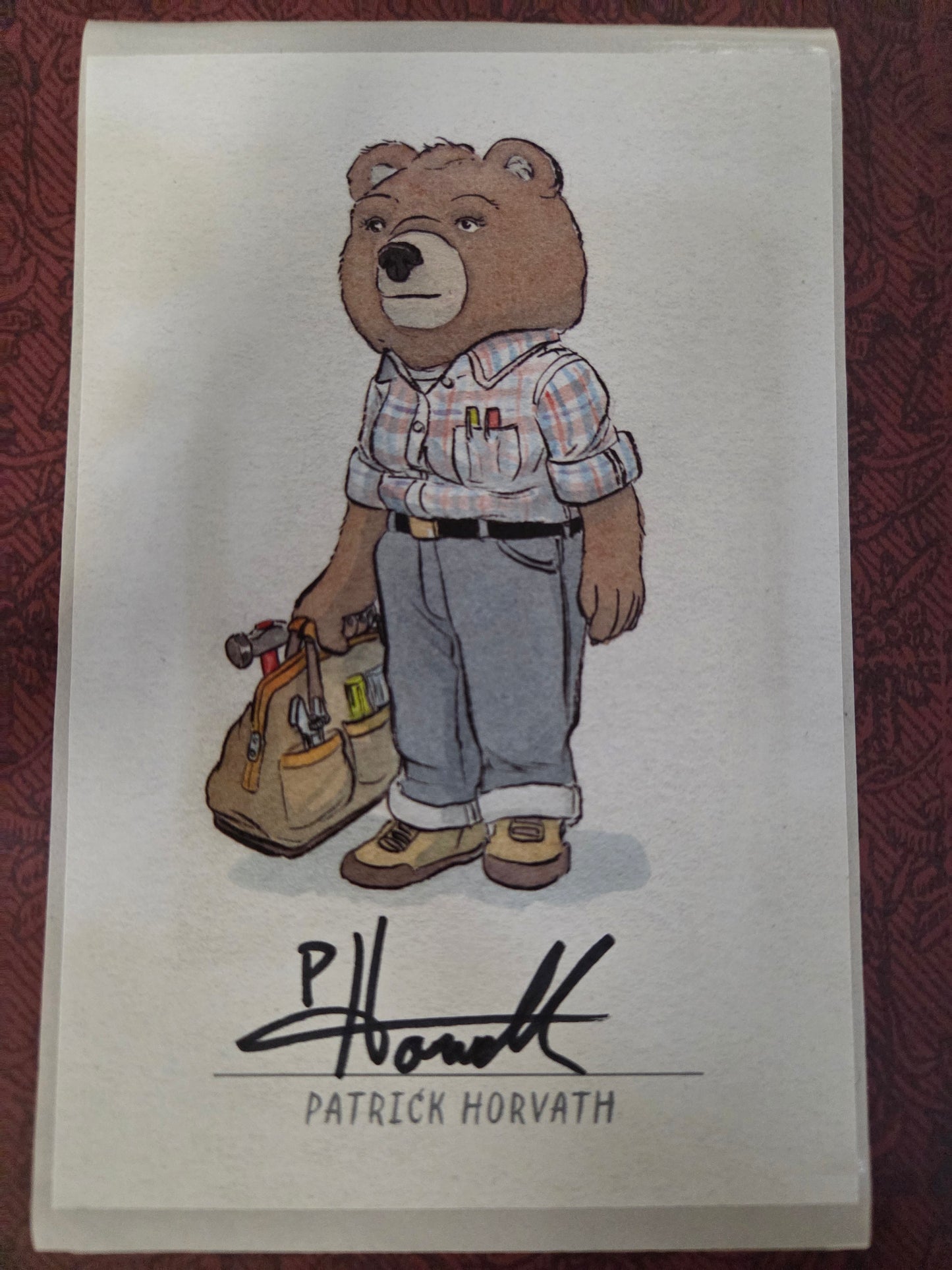 Beneath The Trees Where Nobody Sees (Direct Market) Signed Bookplate!