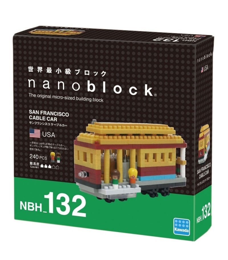 Nanoblock San Francisco Cable Car