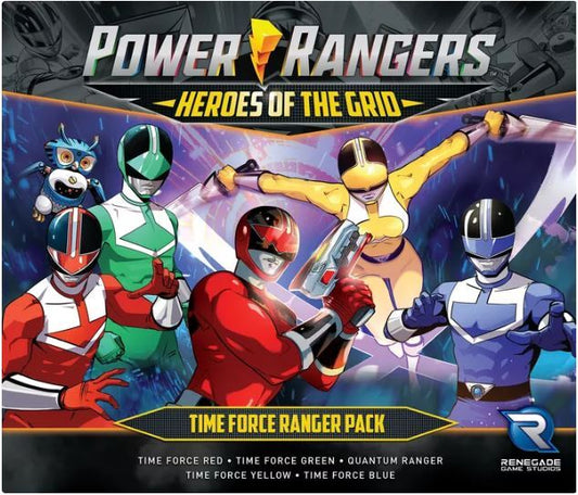Power Rangers Heroes Of The Grid - Time Force Ranger Pack