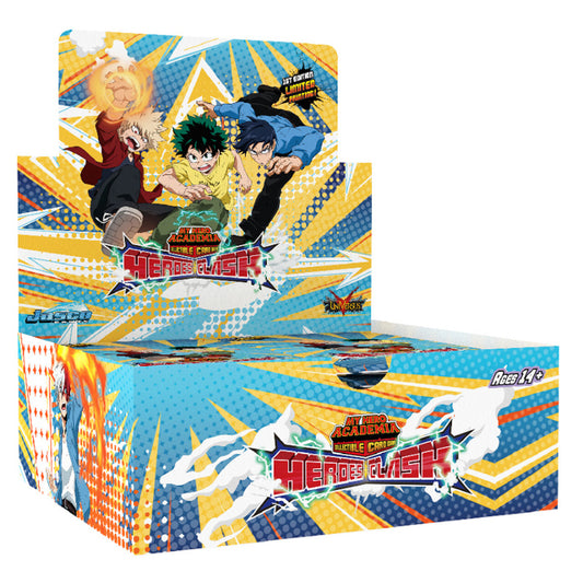 My Hero Academia CCG: Heroes Clash Boostet Display