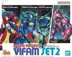 Round Vernian Vifam Set 2 of 4 Figures Model Kit