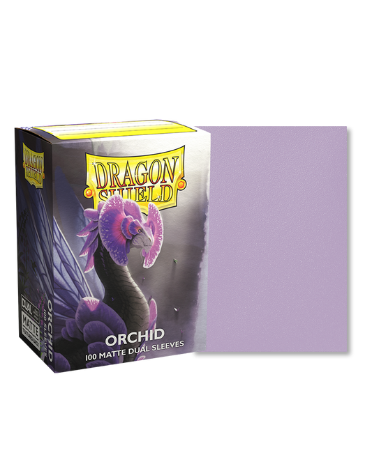 Dragon Shield Box Orchid 100 Matte Dual Sleeves