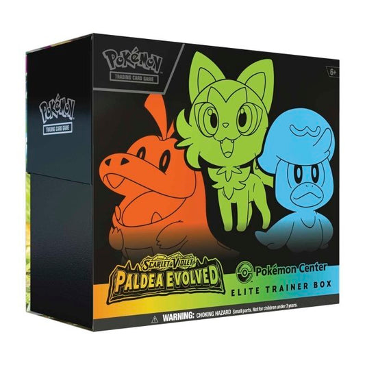 Pokemon TCG : Scarlet & Violet Paldea Evolved Elite Trainer Box