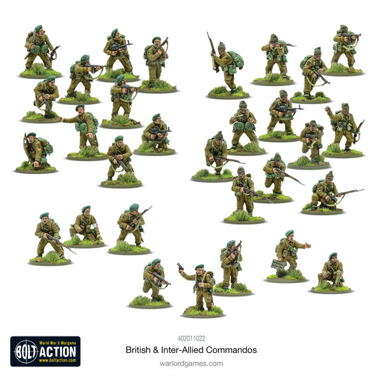 Bolt Action British and Inter-Allied Commandos