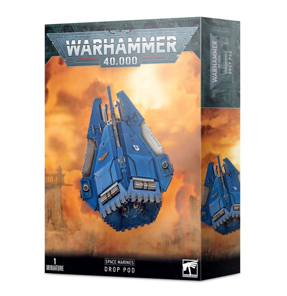 Space Marines Drop Pod