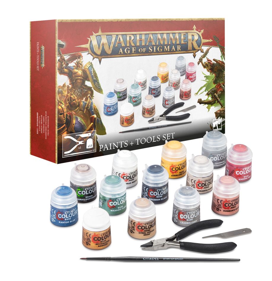 Age Of Sigmar Paints And Tools (4E)