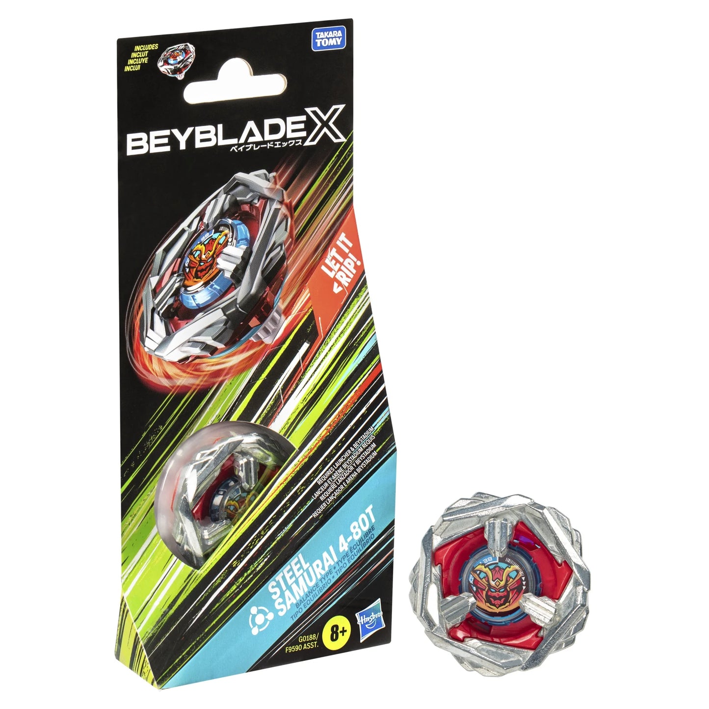 Beyblade X Steel Samurai 4-80T