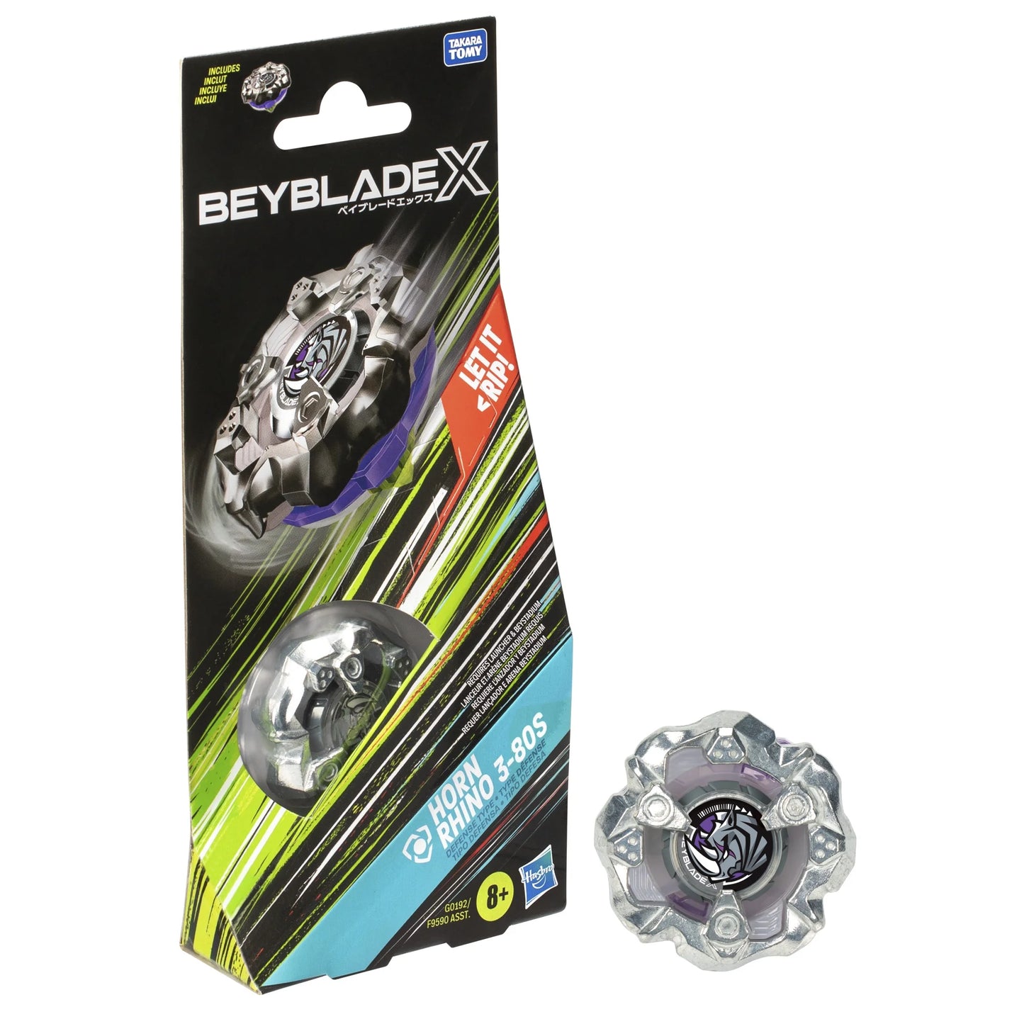 Beyblade X Horn Rhino 3-80S