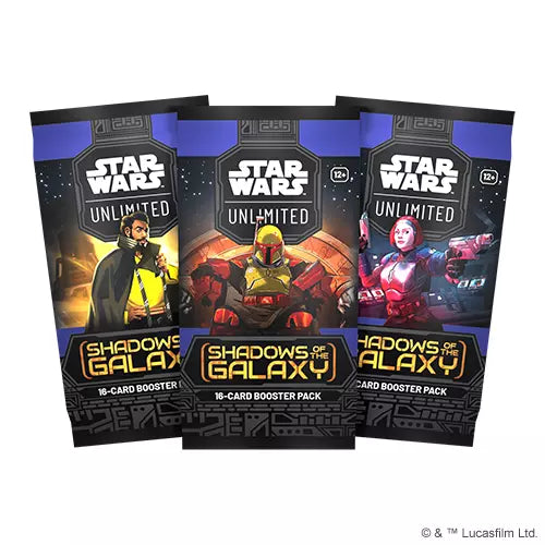 Star Wars Unlimited Shadows Of The Galaxy Booster Pack