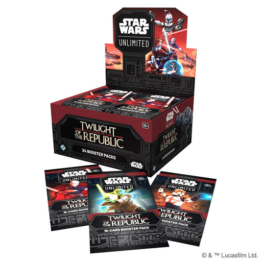 Star Wars Unlimited Twilight Of The Republic Booster Box