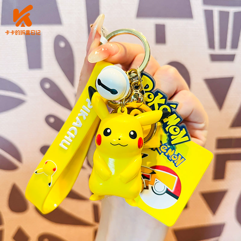 Pokemon Keychain – Soft PVC Material - Pikachu