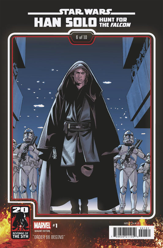 Star Wars: Han Solo   Hunt For The Falcon #1 Chris Sprouse Revenge Of The Sith 20 Th Anniversary Variant