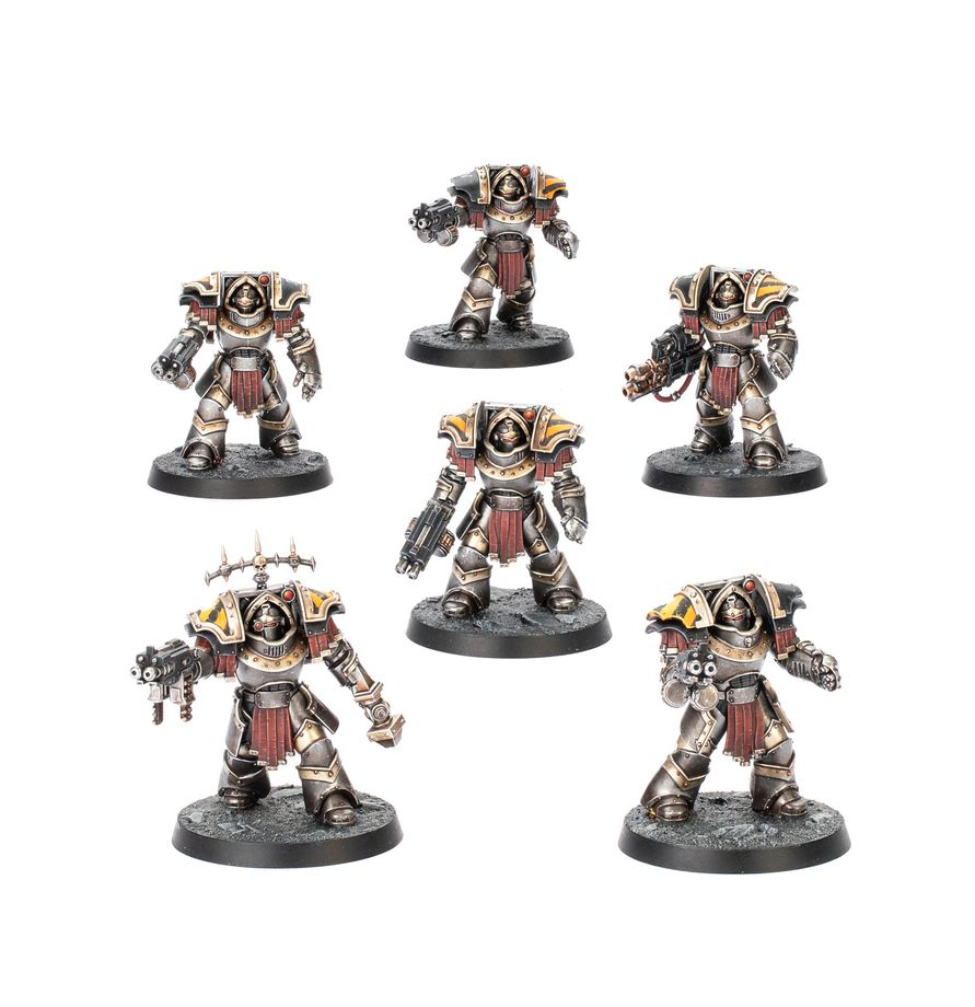 Legiones Astartes Cataphractii Terminators with Power Fists