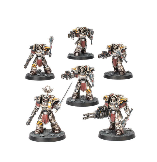 Legiones Astartes Cataphractii Terminators with Power Mauls