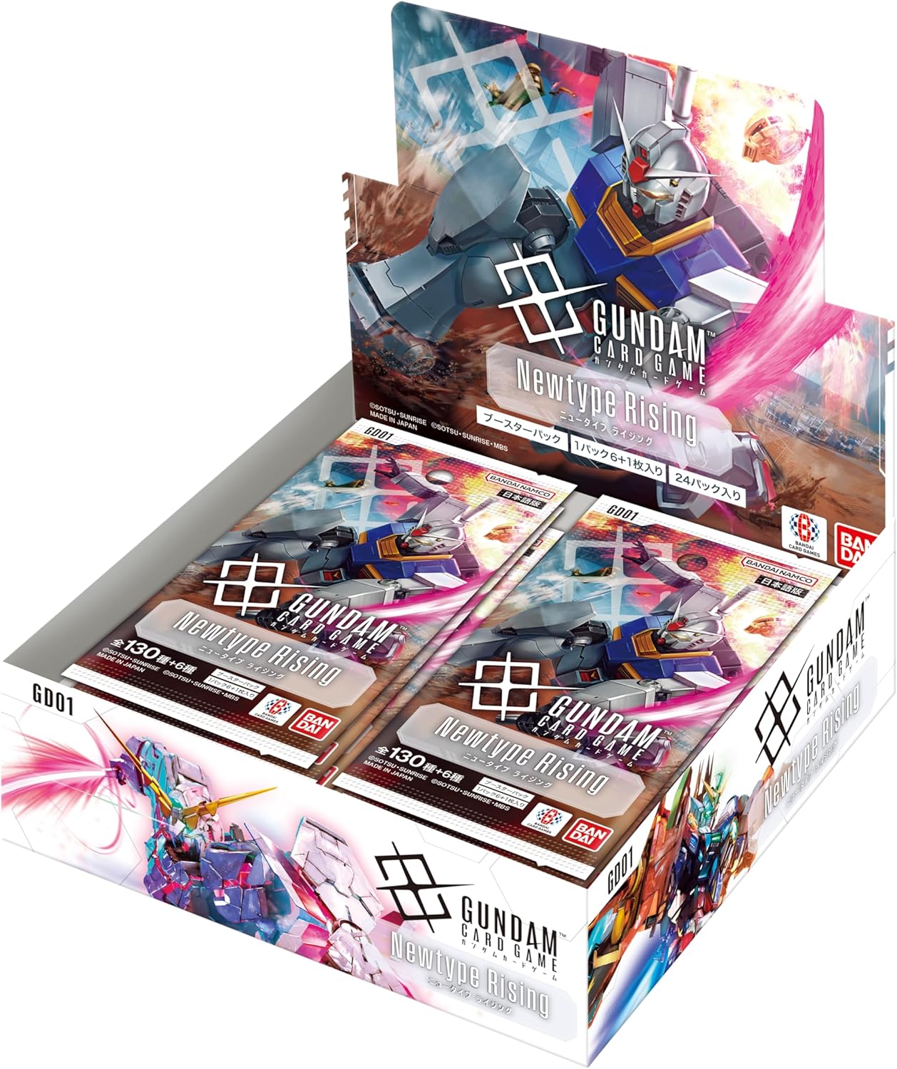 Gundam Card Game (BP01) New Type Rising Booster Box