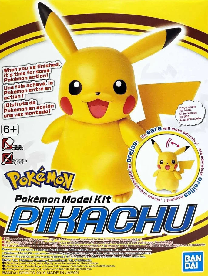 Pikachu "Pokemon", Bandai Hobby Pokemon Model Kit Select
