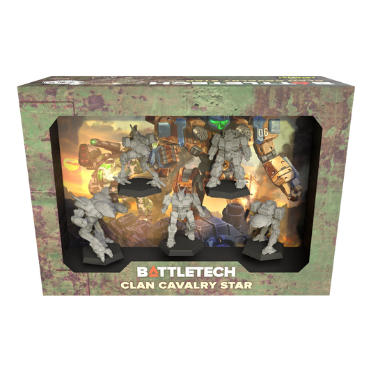 Battletech Clan Cavalry Star Forcepack